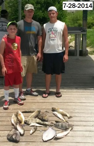 Bob, Kaden, & Kolin 7-28-2014